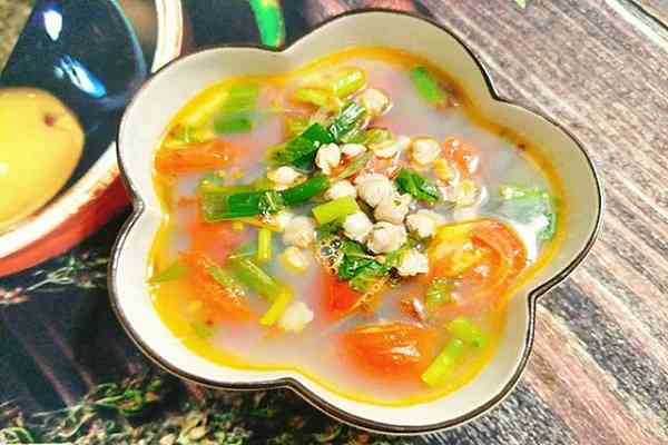 canh hến nấu chua