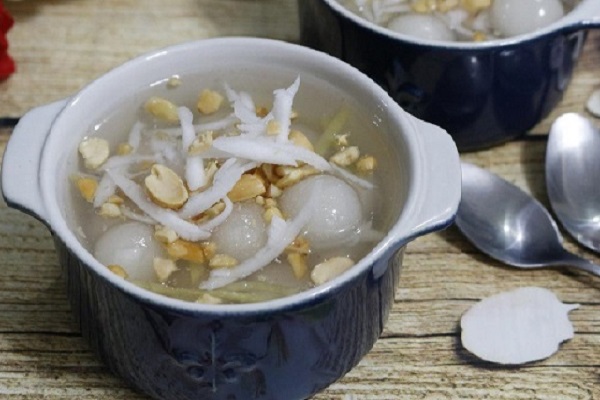 chè bột lọc nhân dừa