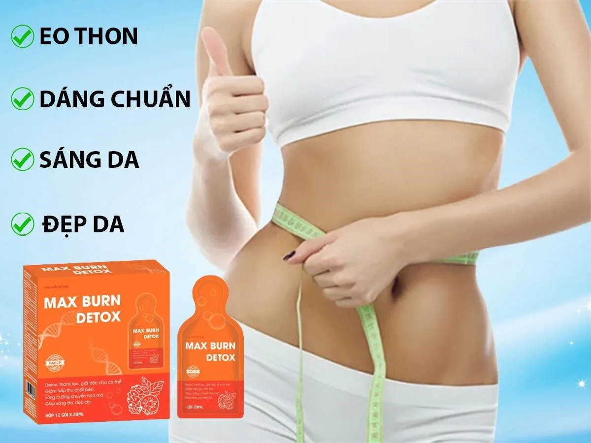 Đánh giá Giảm cân MaxBurn Detox hỗ trợ giảm cân: Có hiệu quả hay không?